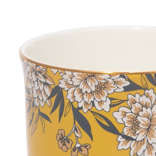 Chinoiserie Mug  Yellow - Image 4
